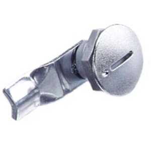 Southco Quarter-Turn Cam Latch, Slotted Recess, 22mm (.87") Grip, Not Sealed, Zinc Alloy, Chrome Plated, Bright