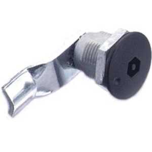 Southco Quarter-Turn Cam Latch, Bellcore Electronics, 32mm (1.25") Grip, Sealed, Zinc Alloy, Powder Coat, Black