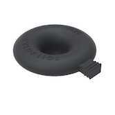 Richco Round Blanking Plug, 2mm Thickness, 10.5mm H, Silicone, Black, 1000/Pack