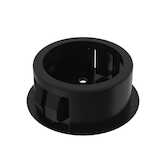 Micro Plastics 1" Vent Plug, .453" H, Heat Stabilized Nylon, Black, 500/Pack
