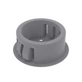 Micro Plastics 1" Vent Plug, .453" H, Heat Stabilized Nylon, White, 500/Pack