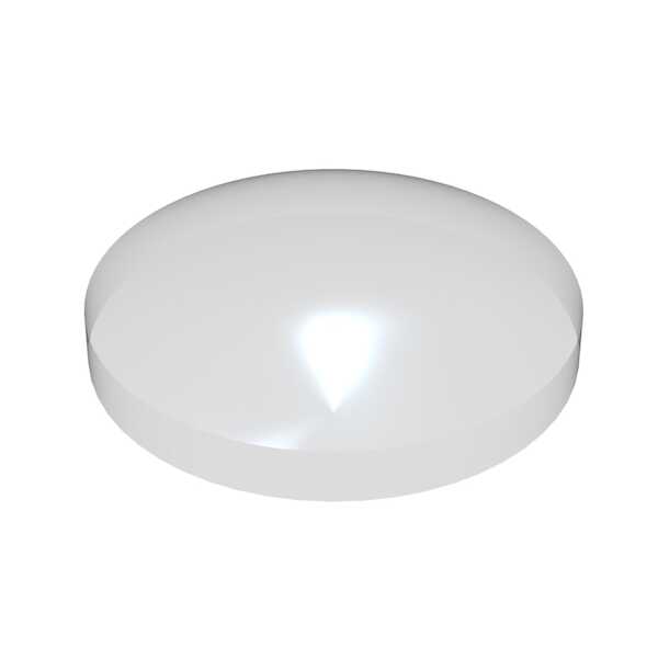 Hardware Specialty Richco .25" Domed Bumper, Adhesive Backed, .06" H