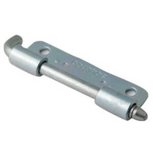 Southco Removable Hinge Door Leaf, Removable Pin, Steel, Zinc Plate, Bright Chromate