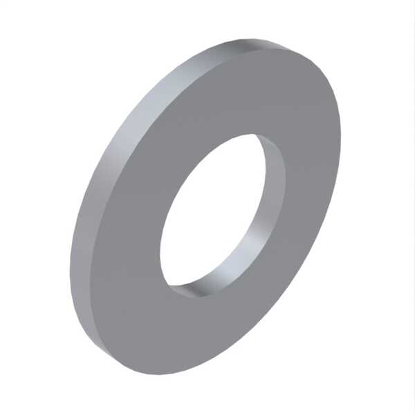 Hardware Specialty M5 Flat Washer, 5.3mm ID, 10mm OD, 1mm Thickness