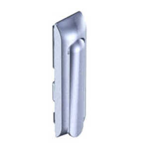 Southco Swinghandle Latch, Large, w/o Padlock Hasp, Use w/ Linear Actuator, Non-Locking w/ Detent, Non-Sealed, Zinc Alloy, Satin Chrome