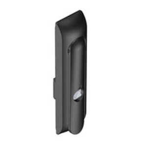 Southco Swinghandle Latch, Large, w/o Padlock Hasp, Use w/ Linear Actuator, 8 mm Triangle, Non-Sealed, Zinc Alloy, Powder Coat, Black