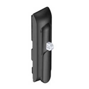 Southco Swinghandle Latch, Medium, w/ Padlock Hasp, Use w/ Linear Actuator or as Single Point, Non-Locking w/ Detent, Non-Sealed, Zinc Alloy, Powder Coat, Black