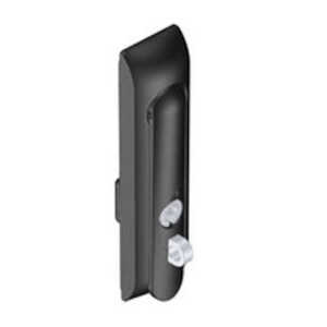 Southco Swinghandle Latch, Large, w/ Padlock Hasp, Use w/ Linear Actuator or as Single Point, 3 mm Double Bit, Non-Sealed, Zinc Alloy, Powder Coat, Black