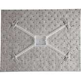 Brady HandySorb Mop System Basic Universal Pad Refills with Mop Adapter, 100 Pads