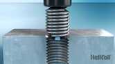Heli-Coil Tangless Screw Locking Insert, 6-32 X 1-1/2 Dia, 304 Stainless Steel, Primer Free II