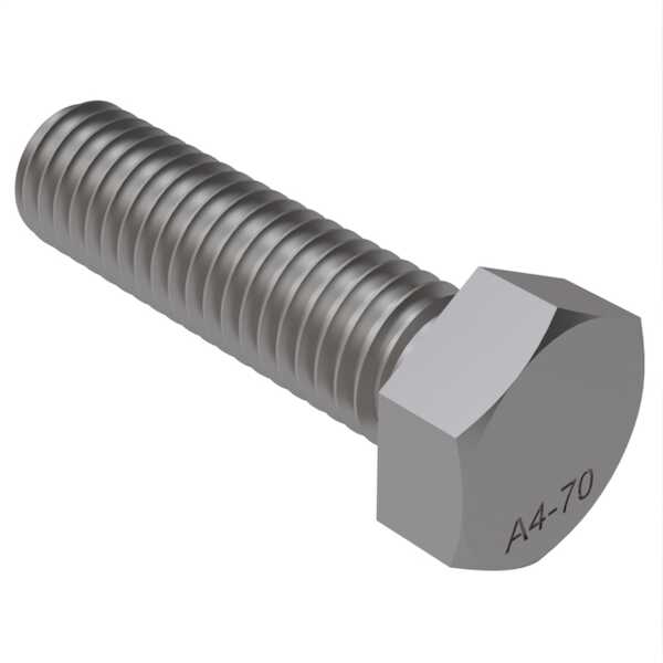 Hardware Specialty M6 X 25mm Long, Hex Head Cap Screw. 316 Stainless