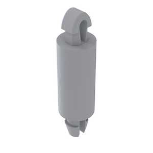 Heyco Teardrop/Two Prong PCB Support, 10 mm L, Nylon