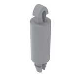 Heyco Teardrop/Two Prong PCB Support, 16 mm L, Nylon