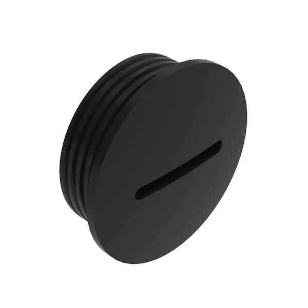 Pg Threaded Plug Hardware Specialty | Heyco PG 48 Threaded Plug, Slotted, Round Head ...