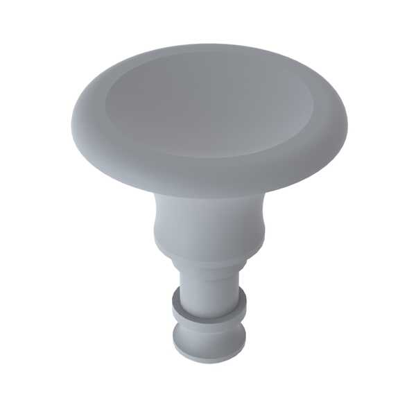 Hardware Specialty Heyco Snap Latch Rivet, Plunger Only, .146" Panel