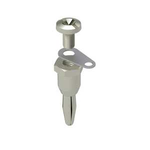 Banana2点 Hardware Specialty | Keystone Banana Plug, 6-32, .312
