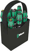 Tournevis Wera Kraftform 2go 300 Lasertip – Coffret 11 Pièces, Embouts Laser, Rangement Carquois