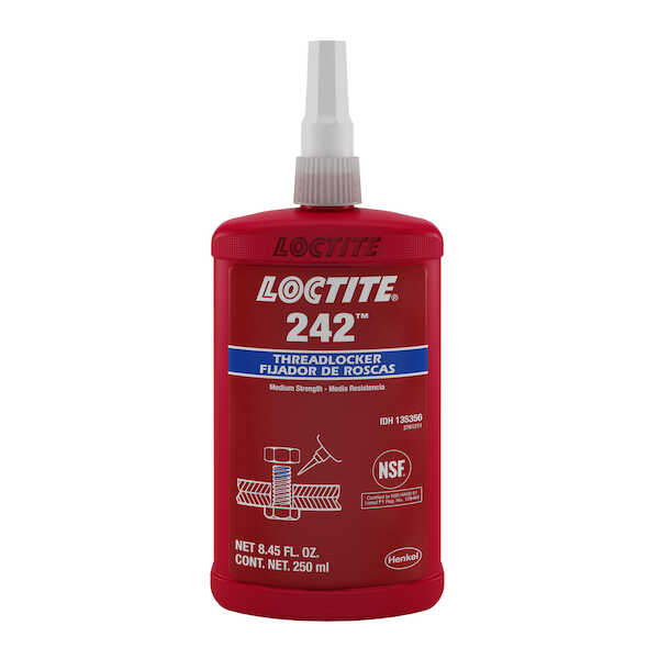 Hardware Specialty Loctite 242 Medium Strength Threadlocker 250 Ml