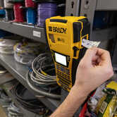 Brady M410 Handheld Label Printer with Accessories Kit