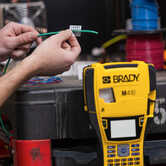 Brady M410 Handheld Label Printer with Accessories Kit