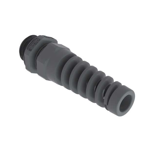 Hardware Specialty Heyco Pigtail Liquid Tight Cord Grip with Integral Sealing Ring without Nut