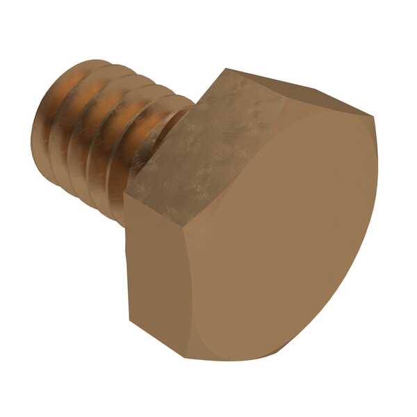 Hardware Specialty 11/8"7 X 2" Long, Silicon Bronze, Hex Head Cap Screw