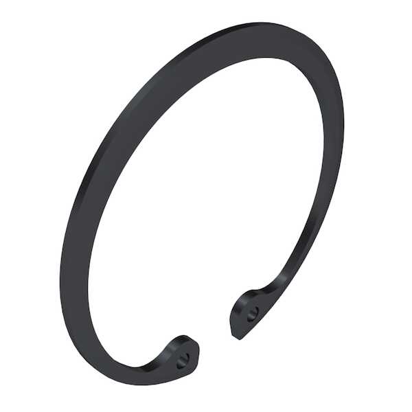 Hardware Specialty 1.456" Internal Beveled Retaining Ring, Carbon