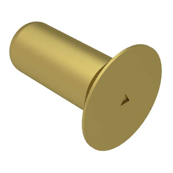 Hardware Specialty 100 Degree Countersunk Head Rivet, .128" Mounting