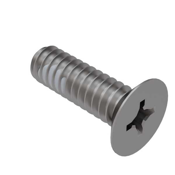 Hardware specialty 8 32 x 5 16 long phillips 100 degree flat head