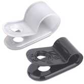 Ty-Rap Striped Cable Tie for Binder ID, Blue/Purple Nylon 6.6 Max Temp 85°C (185°F), Length 91mm (3.6"), Tensile Strength 80 N (18 lbs), 20 Pack