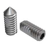 Hardware Specialty | 1/4-28 X 3/8" Long, Cone Point, Self-Locking ...