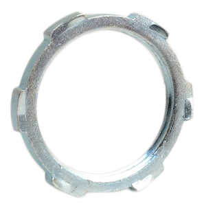 Sealcon 1 NPT Cable Gland Locking Nut, 44 mm W X 6 mm H, Steel, Zinc