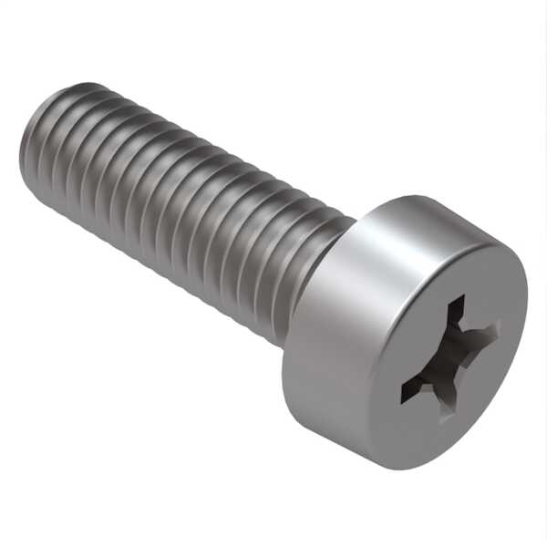 Hardware Specialty M2.5 X 4mm Long, Phillips, Cheese Head Machine