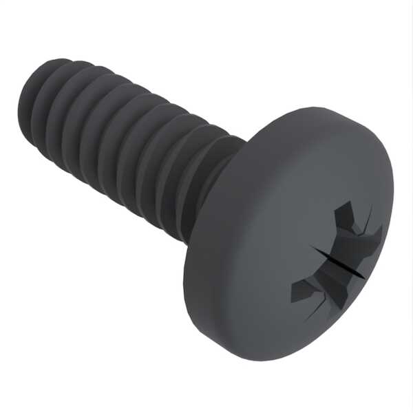 Hardware Specialty M3 X 10mm Long, Pan Head Taptite Screw, Pozi