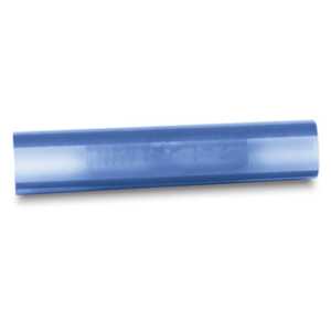 Sta-Kon Insulated Fluoropolymer Butt Splice, 1.22" L, .148" W, Wire Range 18-14 AWG, Blue, Copper, Tin Plate, 100 Pack