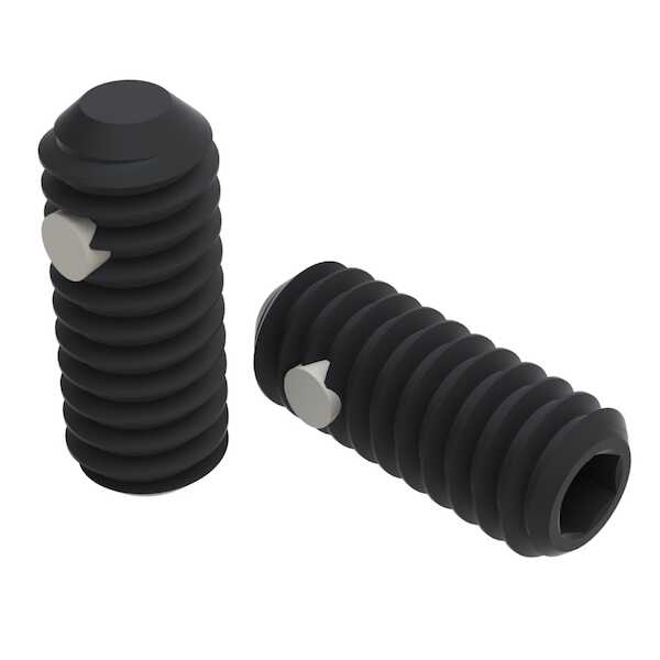 Hardware specialty 8 32 x 1 2 long flat point socket set screw
