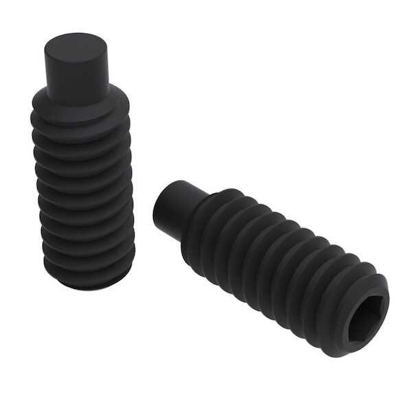 Hardware Specialty M4 X 8mm Long, Full Dog Point, Socket Set Screw