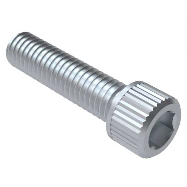 Hardware Specialty M2 X 5mm Long, Socket Head Cap Screw, W/ Knurled Head. Steel Grade 12.9