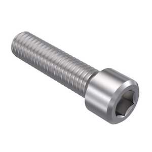 25 Pack M6-1.0 X 12mm Stainless Steel Socket Cap Screws – DIN912, A2-70, Allen Drive