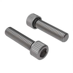 Zago M10 X 20mm L, Hex, Socket Cap Sealing Screw, Stainless Steel, Buna O-Ring
