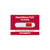 SpotSee ShockWatch Single Tube FlexClip 35, 75 G Range, White