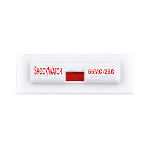 SpotSee ShockWatch Single Tube MiniClip 65, 25 G Range, White