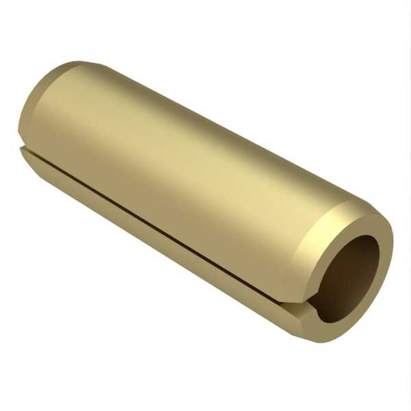 Hardware Specialty 3/32" X 5/8" Slotted Spring Pin, Steel, Cadmium