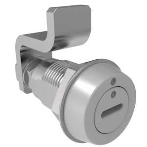 Southco Vise Action Compression Latch, Small Size, Slotted Recess, Zinc Alloy, Powder Coated, Silver