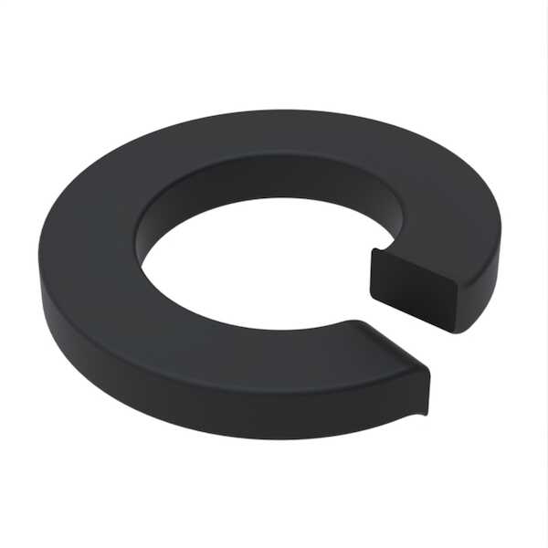 Hardware Specialty M4 Split Lock Washer, 4.25mm ID, 7.6mm OD, 1.4mm