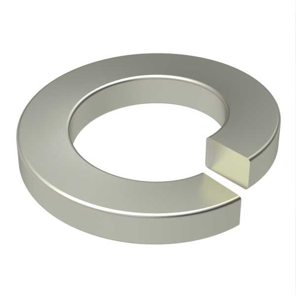 Hardware Specialty M4 Split Lock Washer, 4.25mm ID, 7.6mm OD, 1.4mm