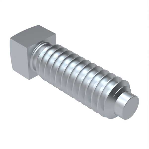 Hardware Specialty 1/2"13 X 3" Long, Half Dog, Square Head Set Screw