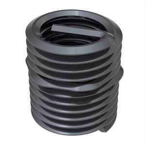 Heli-Coil Tanged Screw Locking Insert, 3/8" - 16 X 2-1/2 Dia, 304 Stainless Steel, Primer Free II