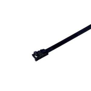 Ty-Rap Lashing Cable Tie, Black Polypropylene, Max Temp 110°C (230°F), Weather/UV Resistant, Indoor/Outdoor, Length 1067mm (42"), Tensile Strength 670 N (150 lbs), 10 Pack