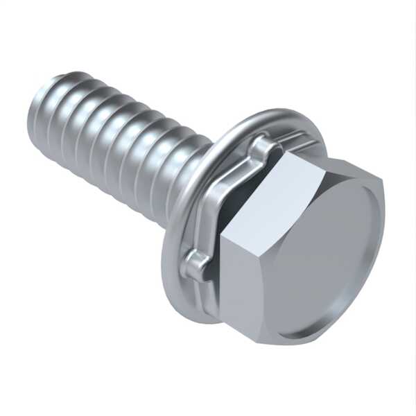 Hardware Specialty M3 X 16mm L, Hex, Indented Hex Head SEMS Machine